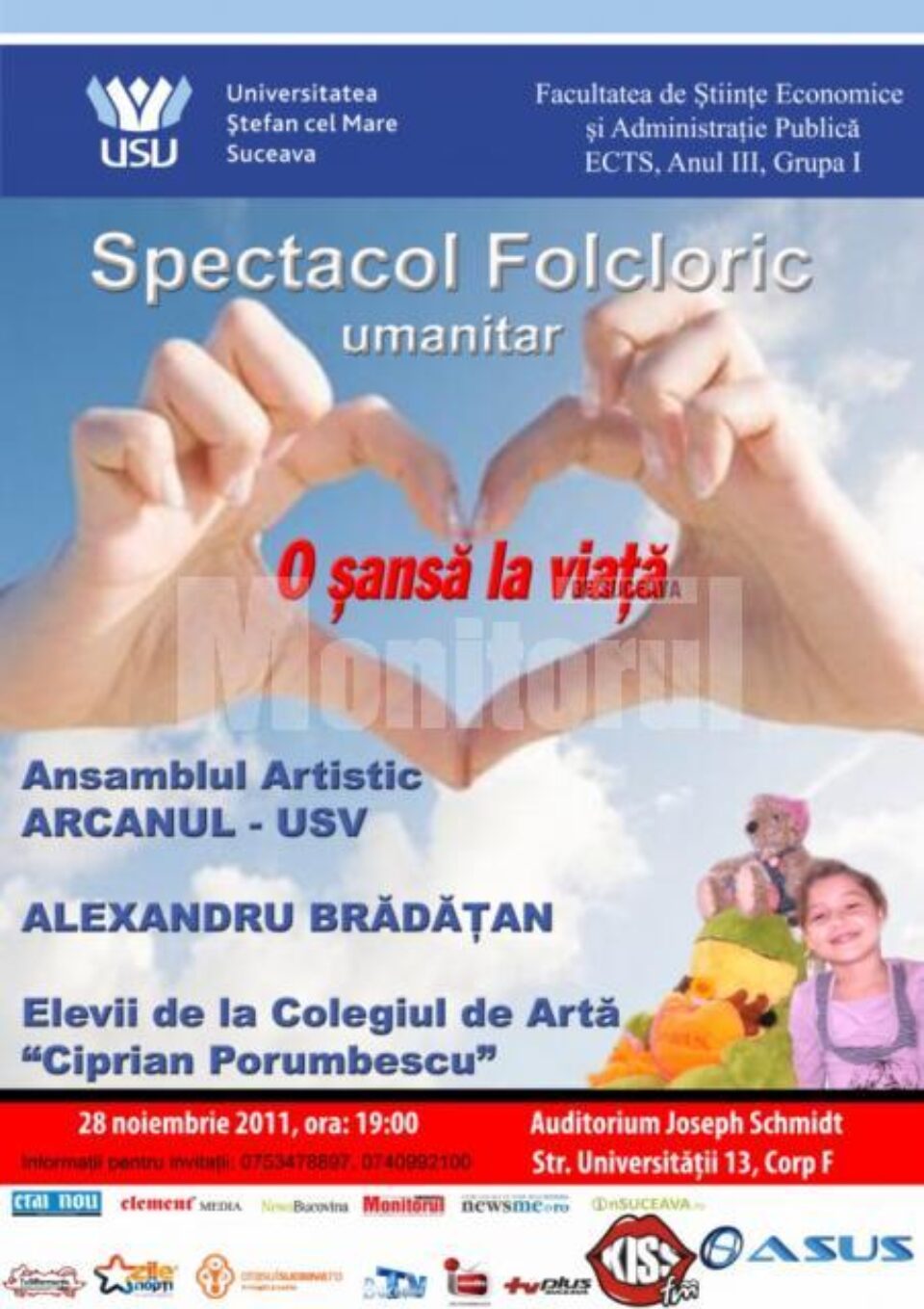 Spectacol folcloric umanitar