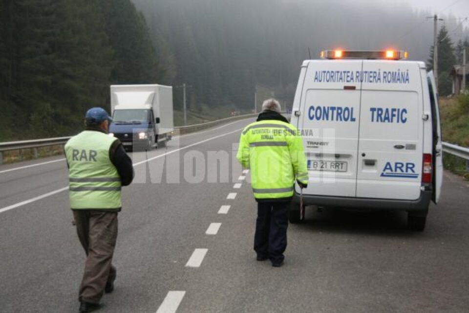 Inspectorii Autorității Rutiere Române, agenția Suceava și polițiștii rutieri au demarat o serie de controale în trafic