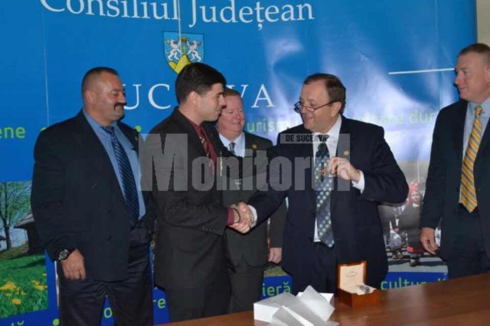 Gheorghe Flutur s-a întâlnit în cursul zilei de ieri cu membrii unei delegații a poliției din statul american Florida