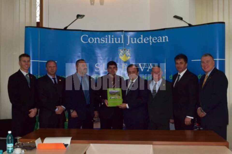Gheorghe Flutur s-a întâlnit în cursul zilei de ieri cu membrii unei delegații a poliției din statul american Florida