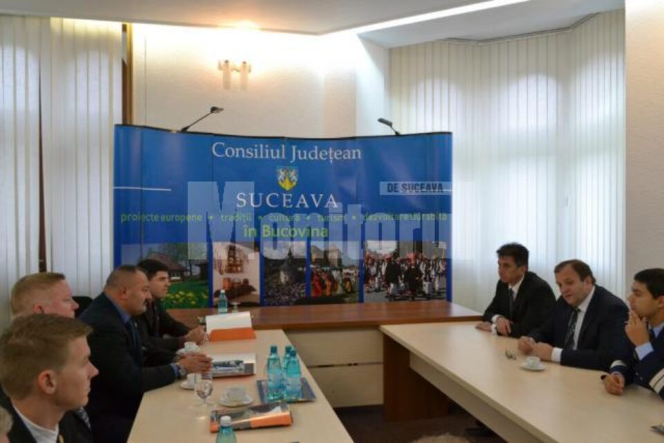 Gheorghe Flutur s-a întâlnit în cursul zilei de ieri cu membrii unei delegații a poliției din statul american Florida