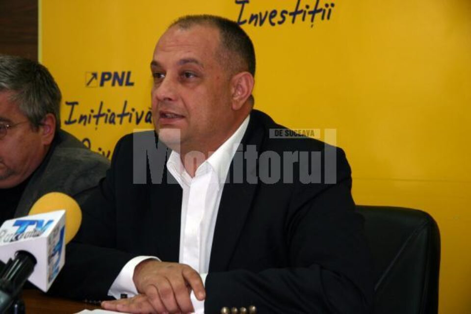 Președintele Organizației Județene a PNL Suceava, Alexandru Băișanu
