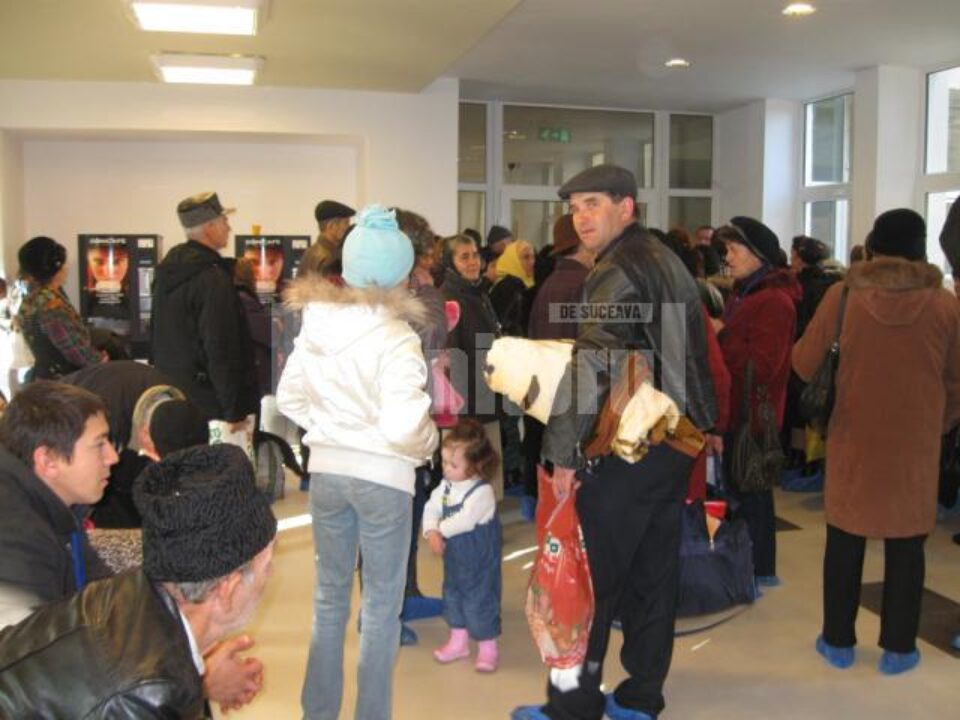 Inghesuială mare pe timpul programului de vizitare în spital