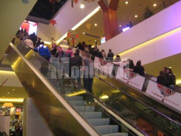 Etajul Iulius Mall a fost la mare căutare, pentru zona de mâncare și spectacolele oferite