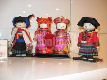 Exponate prezentate în expoziția “Festivaluri și Tradiții Chinezești”