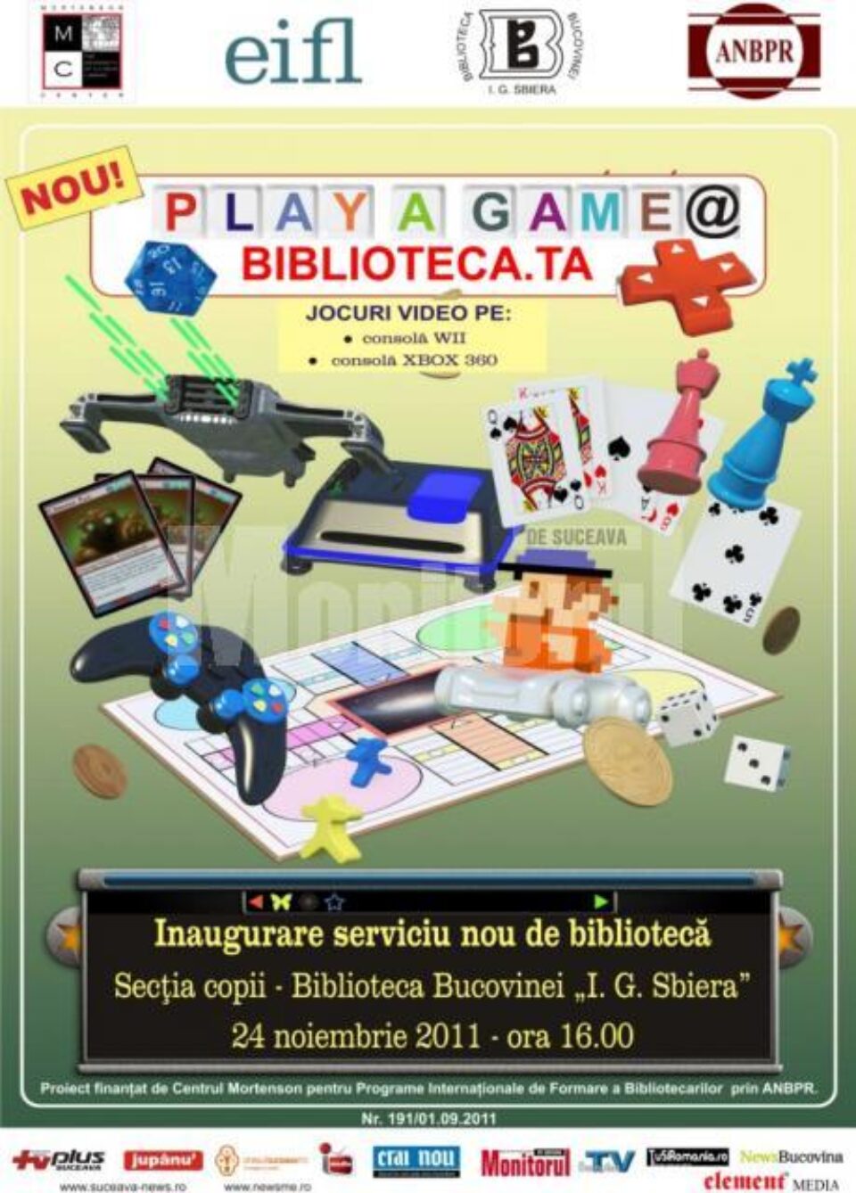 Un nou serviciu dedicat tinerilor la Biblioteca Bucovinei
