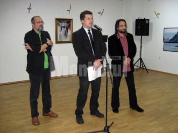 Deschiderea expoziției de la City Gallery