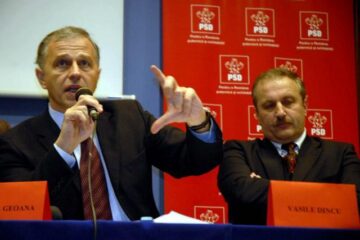 Geoană: Din păcate, acest partid, atâta vreme cât este condus din umbră de Iliescu și Năstase nu are vreo șansă de reformare. Foto: MEDIAFAX