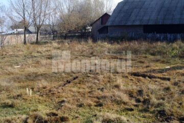 Locul în care a fost identificat tumulul de la Valea Moldovei