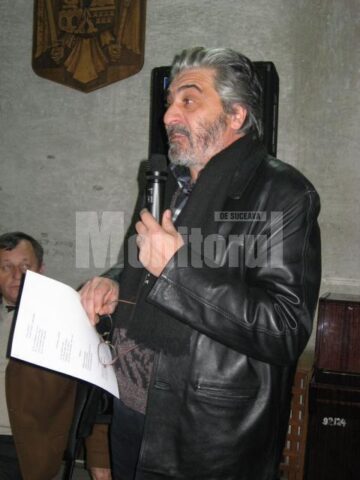 Ioan Mugurel Sasu, președintele executiv al Cenaclului Nectarie din Vama