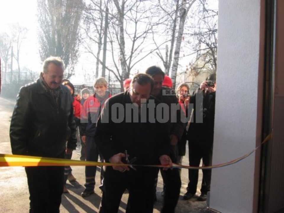 Sediul Ambulanței din Fălticeni a fost modernizat cu fonduri de la Consiliul Județean