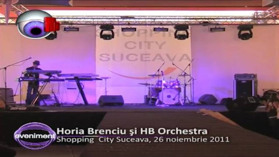 Horia Brenciu și HB Orchestra, supershow la Shopping City Suceava