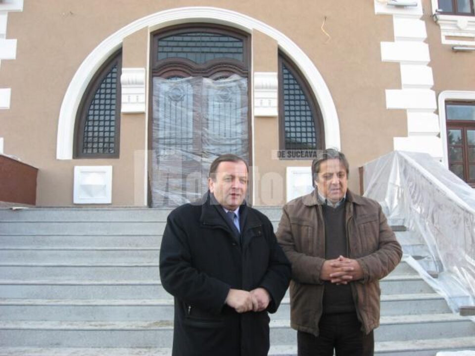 Flutur a inspectat lucrările de reabilitare a muzeului Ion Irimescu