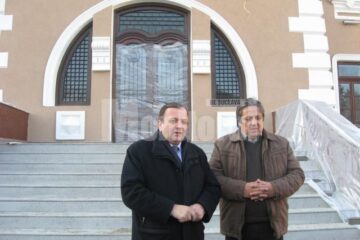 Flutur a inspectat lucrările de reabilitare a muzeului Ion Irimescu