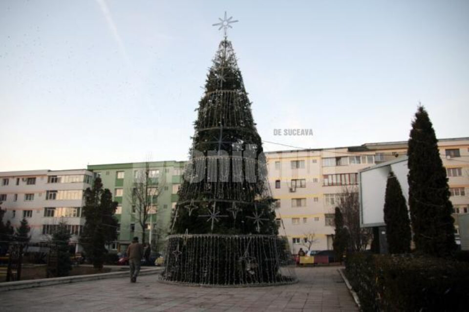 Luminile în bradul de Crăciun vor fi aprinse astăzi, la ora 18