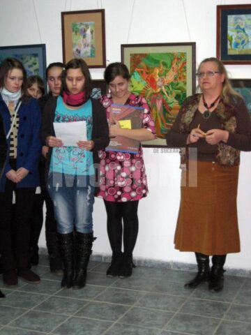 Anca Broască, mesagerul tinerilor artiști