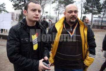 Vitalie Prisăcaru și Cornel Grosar, organizatori ai evenimentului