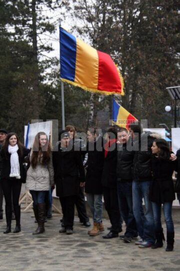 În parcul Universității s-a sărbătorit românește