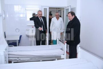 Recepția lucrărilor a fost făcută ieri, în prezența președintelui Consiliului Județean, Gheorghe Flutur
