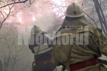 În trei zile pompierii au intervenit la mai mult de zece incendii de vegetație uscată