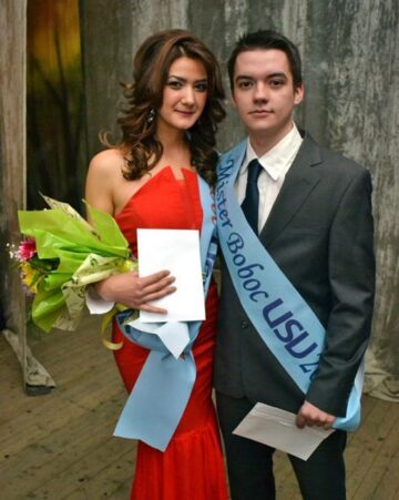 Miss și Mister Boboc, Adelina Tihulcă și Mihai Boicu Foto: orasulsuceava.ro