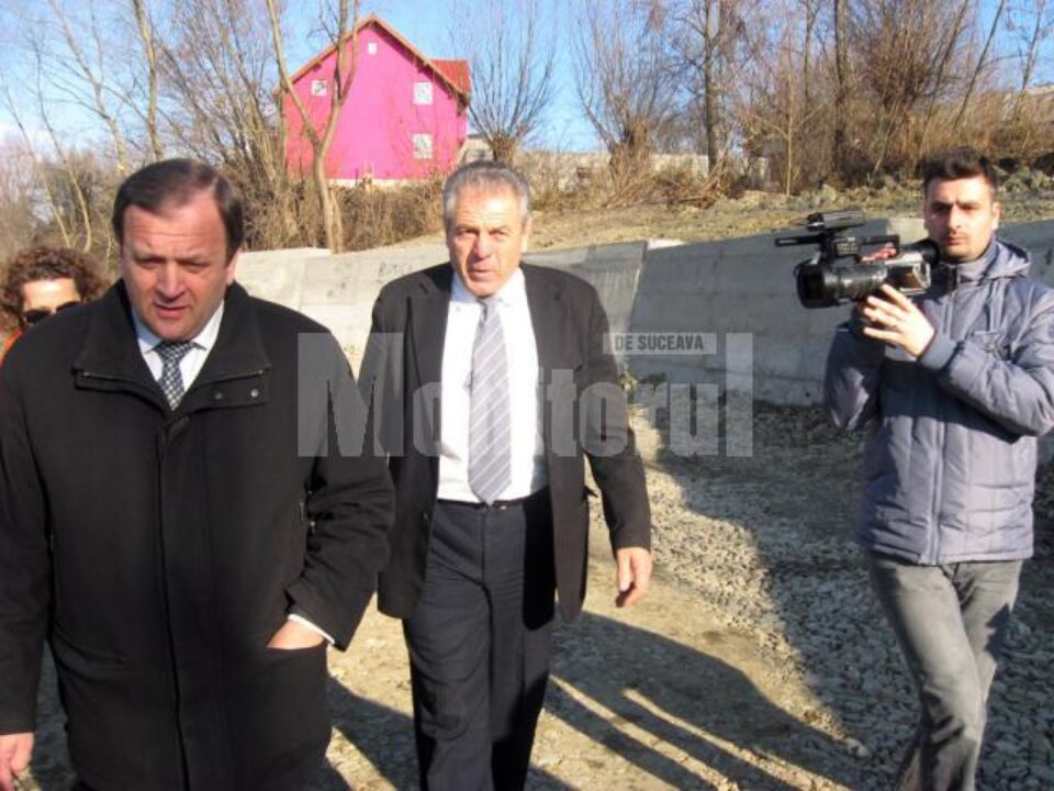 Flutur a inspectat lucrările de infrastructură din comuna Dornești
