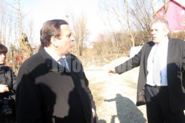 Flutur a inspectat lucrările de infrastructură din comuna Dornești