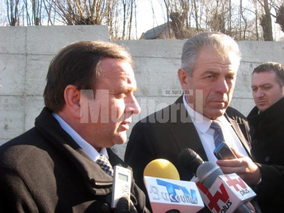Flutur a inspectat lucrările de infrastructură din comuna Dornești