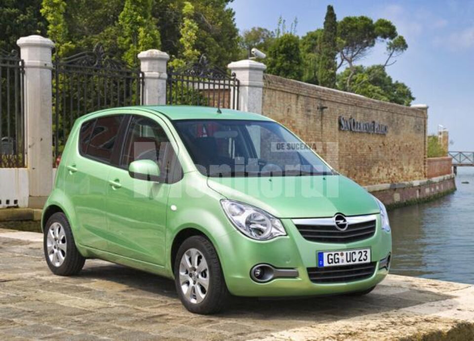 Opel Agila GPL poate parcurge 1.500 km cu un plin