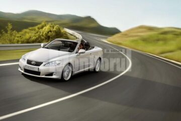 Lexus IS 250 C primește noi retușuri
