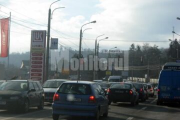 Trafic de coșmar ieri în Suceava