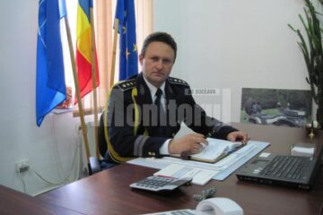 Comisarul-șef Cezar Ciorteanu, șef al noului Serviciu Județean al Poliției de Frontieră Suceava