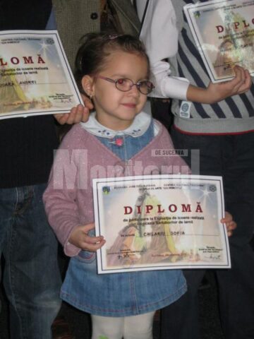 Sofia Chilariu - 4 ani, debut expozițional