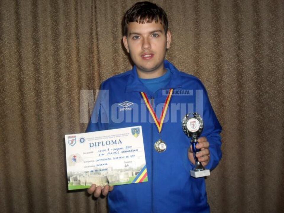 Sebastian Pavel a devenit campion al județului la șah