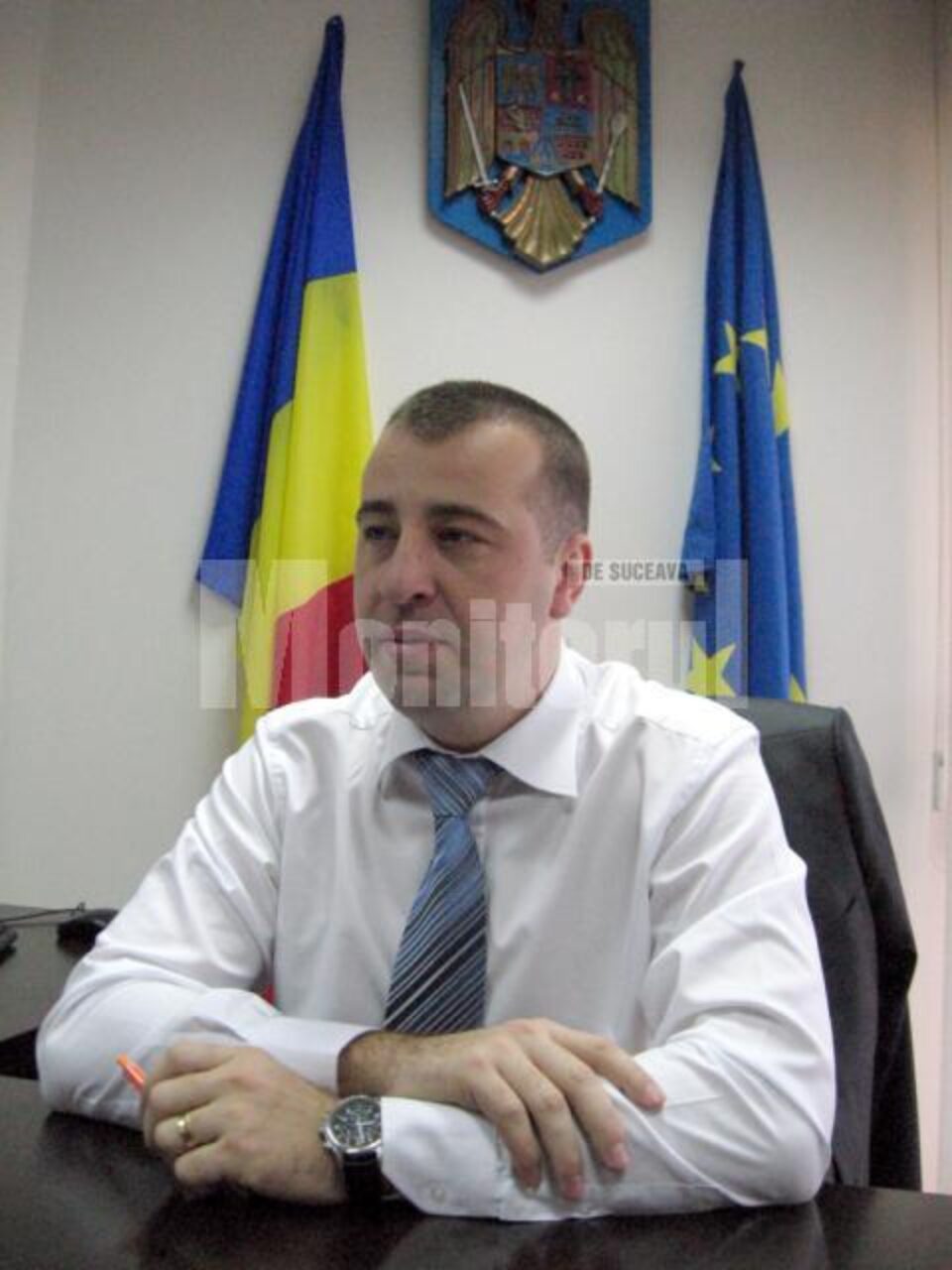 Lucian Harșovschi: „Scopul nostru nu este de a da amenzi, ci de a-i determina să se ocupe de curățarea trotuarelor” Lucian Harșovschi: „Scopul nostru nu este de a da amenzi, ci de a-i determina să se ocupe de curățarea trotuarelor”