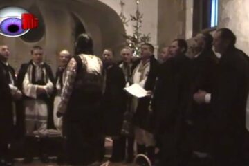 Concert de colinde susținut de Grupul „Flori de măr” în biserica românească din Geneva