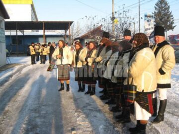 Grup de colindători de la Calafindești