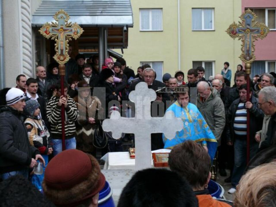 Slujba de Bobotează la Fălticeni