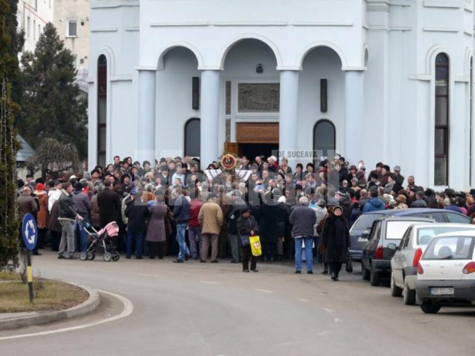 Slujba de Bobotează la Fălticeni
