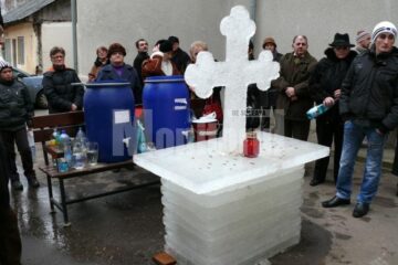 Slujba de Bobotează la Fălticeni