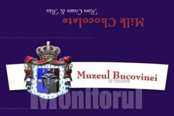 Eticheta pentru ciocolata Muzeului Bucovinei