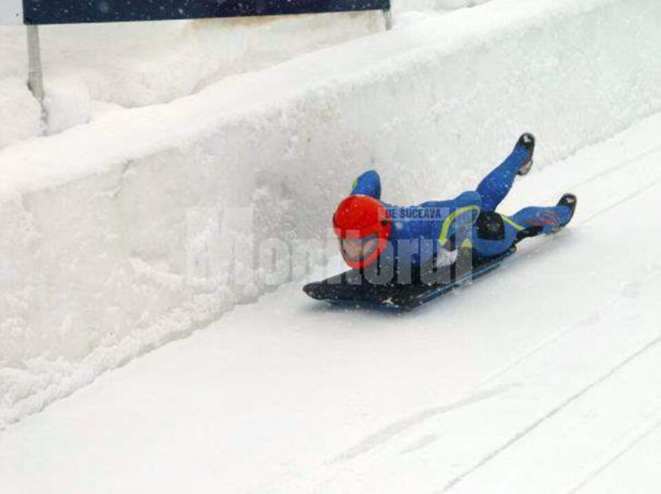 Dorin Velicu, locul patru în proba de skeleton la Cupa Europei