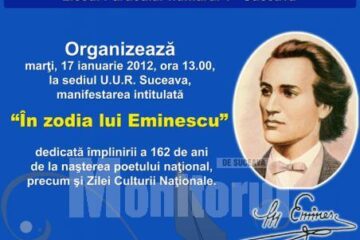 „În zodia lui Eminescu”, la Suceava