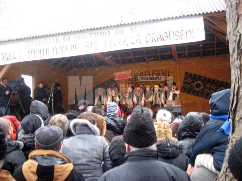Festivalul Obiceiurilor de Iarnă pe stil vechi, la Drăgușeni