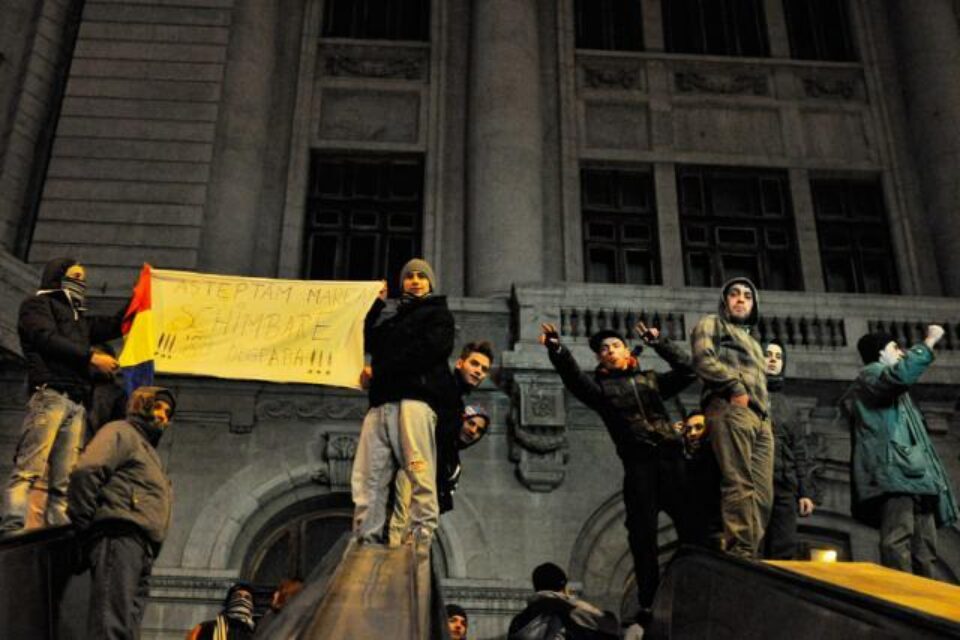 Acțiunile de protest au avut loc în mai multe orașe din țară și în Capitală. Foto: MEDIAFAX