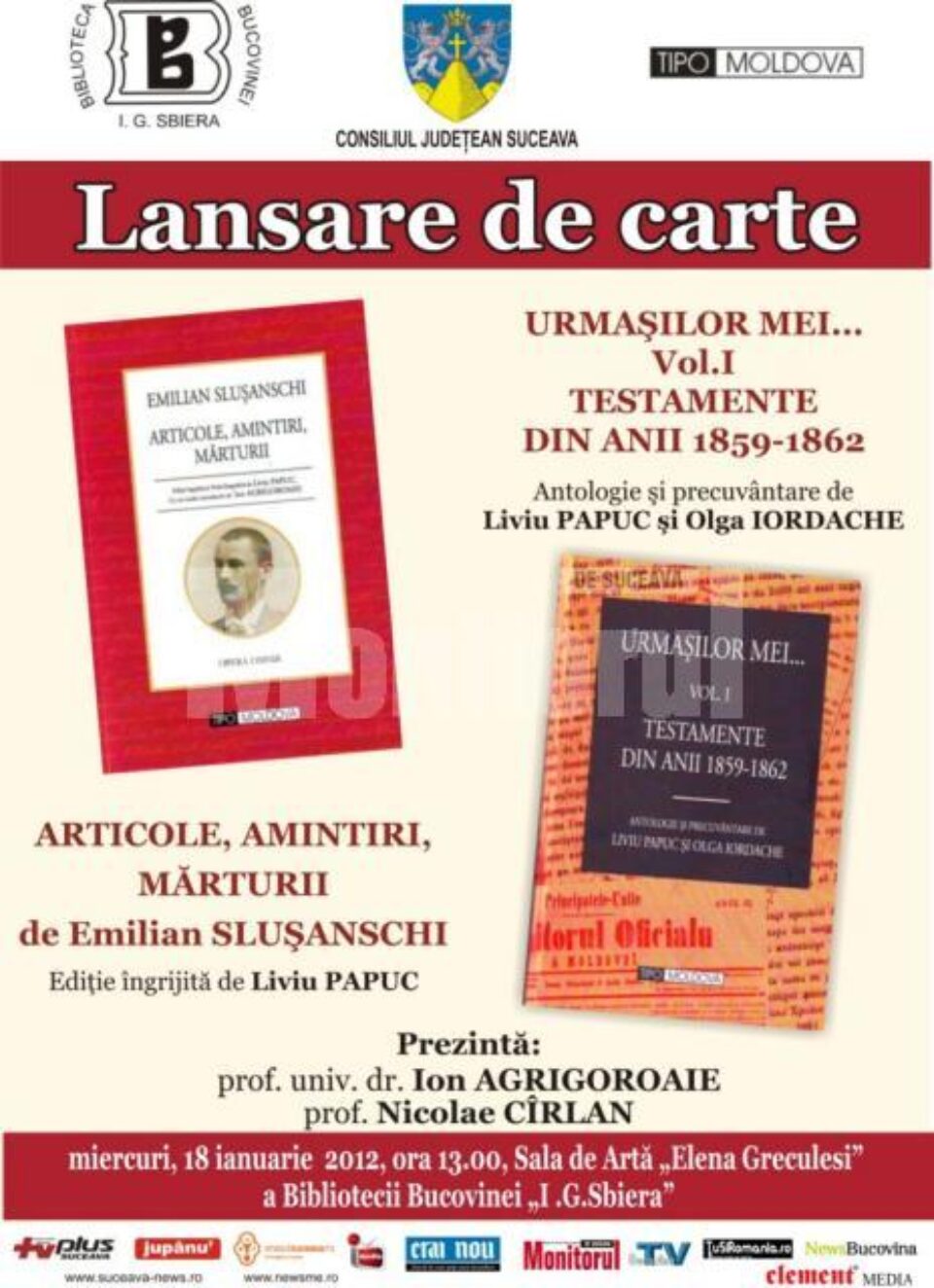 Lansare de carte