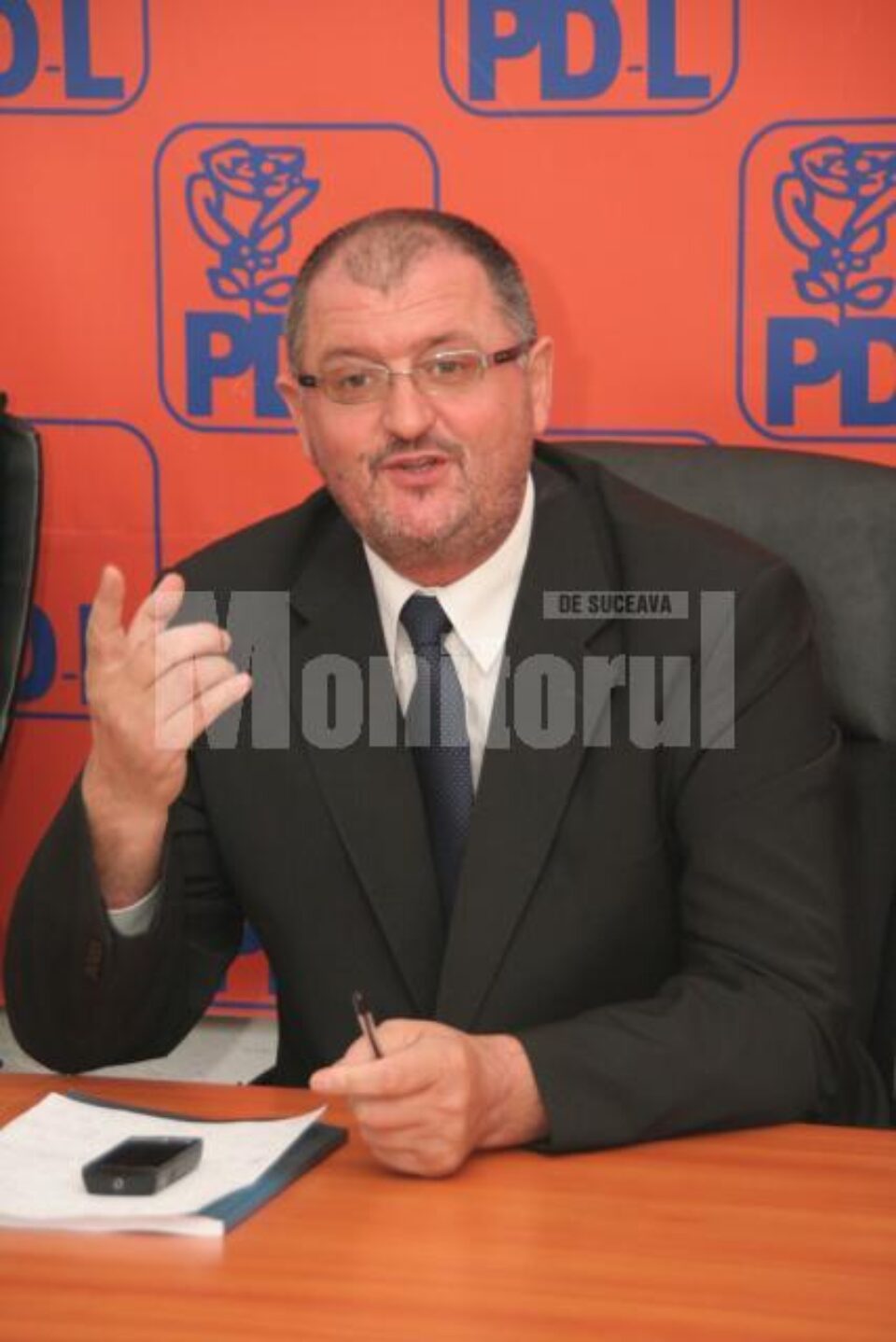 Prim-vicepreședintelui Organizației Județene a PD-L, senatorul Orest Onofrei