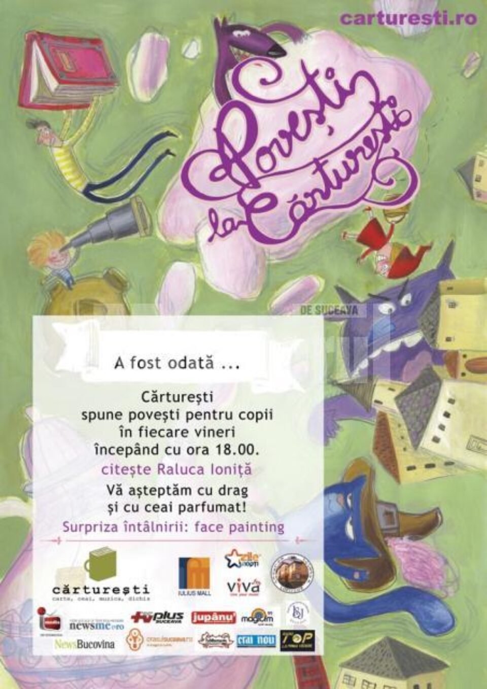 „Povești la Cărturești”