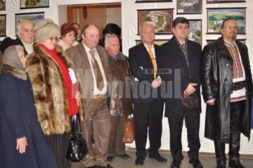 Participanți la activitățile desfășurate la sediul Societății Mihai Eminescu din Cernăuți