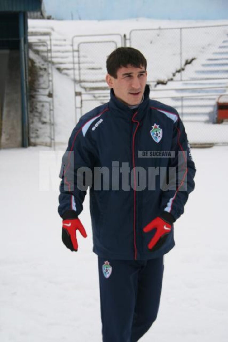 Până își va clarifica situația, Daniel Bălan se antrenează cu lotul echipei Rapid CFR Suceava